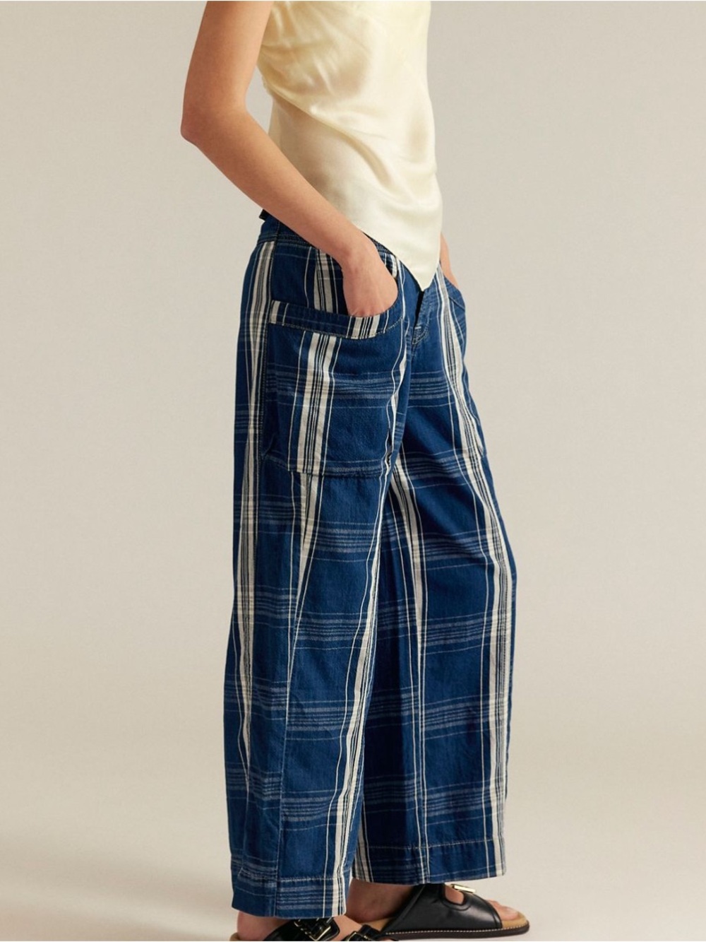 We The Free Rose Hall Low Slung Trousers - Picture 3 of 4